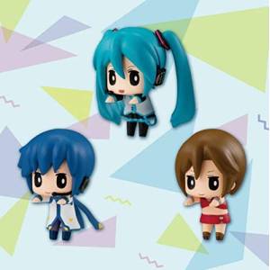 Chokotto Hikkake Figure Puchi: Vocaloid - 3 Pcs/Set (Prize Figure) [FuRyu]