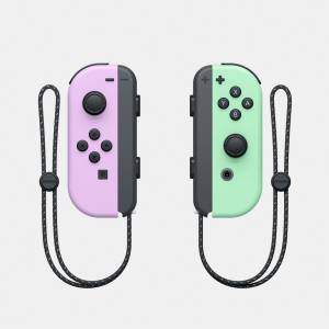 Nintendo Switch (Controllers Joy-Con): Pastel Purple & Pastel Green - Left & Right (Limited Edition) [Nintendo]