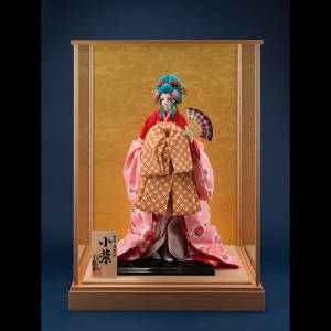 Kimekomi Ningyou: One Piece - Kozuki Hiyori (Limited Japanese Doll With Exclusive Glass Case) [Kyugetsu /MegaHouse]