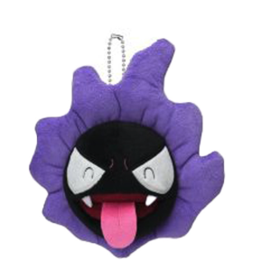 Pokemon Plush: YonayonaGhost - Phosphorescence Plush Keychain - Gastly (Limited Edition) [The Pokémon Company]