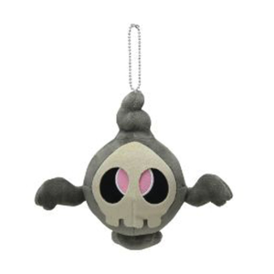 Peluche Pokémon: YonayonaGhost - Phosphorescence Plush Keychain - Skelénox (Limited Edition) [The Pokémon Company]