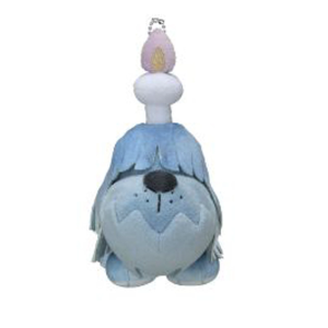 Pokemon Plush: YonayonaGhost - Phosphorescence Plush Keychain - Greavard (Limited Edition) [The Pokémon Company]