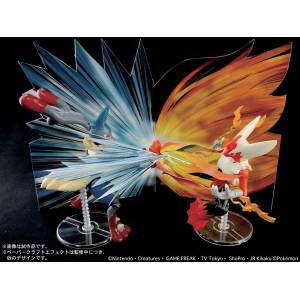 Pokemon X/Y - Mega Lucario VS Mega Blaziken Set [Pokemon Plastic Model Collection]