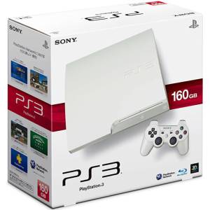 PlayStation 3 Slim 160GB Classic White (CECH-2500A-LW) [Used Good Condition]