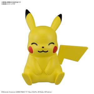 Pokemon Plamo Collection Quick 16: Pikachu - Sitting Pose Ver (Plastic Model Kit) [Bandai Spirits]