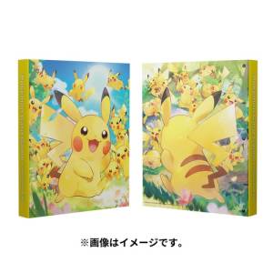 Pokemon Acessory: Pikachu Large Gathering - Card Collection Binder [Trading Cards]