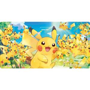 Pokemon Card Game : Pikachu Large Gathering - Rubber Play Mat [ACCESSORY]