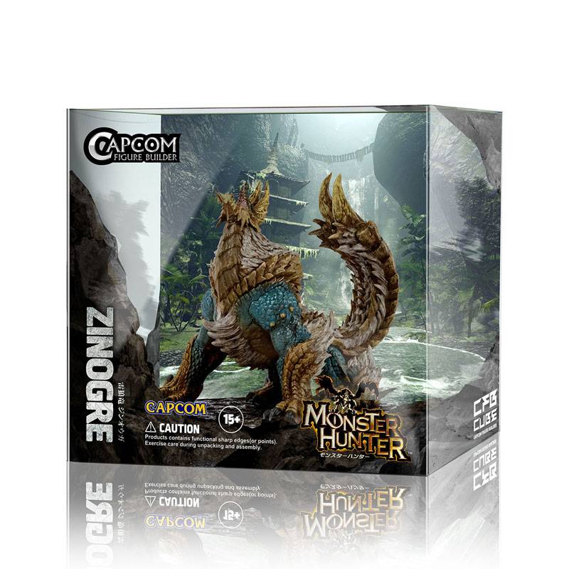 CAPCOM Monster Hunter Zinogre フィギュア Amazon.com: Capcom Monster Hunter: Zinogre Figure Builder
