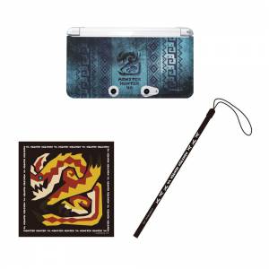 Nintendo 3DS - Monster Hunter 4G Set d'Accessoires Officiels [Occasion / Loose]