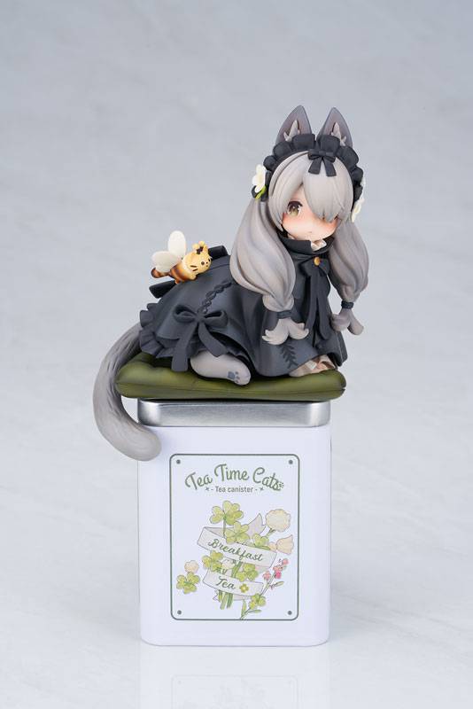 核糖文化RIBOSE ティータイムキャッツ リーハウ Tea Time Cats Ribose DLC Series Tea Time Cats: Cow Cat Non-Scale Figurine
