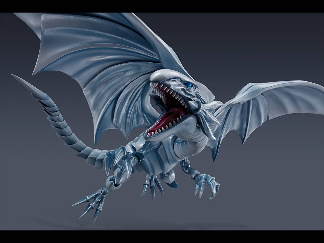 S.H.MonsterArts: Yu-Gi-Oh! Duel Monsters - Blue-Eyes White Dragon [Bandai  Spirits]
