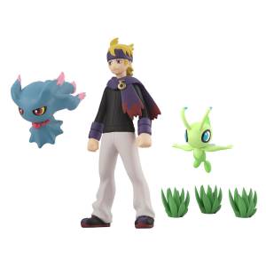 Pokemon Scale World: Johto Chihou - Morty (Matsuba) & Misdreavus (Muuma) & Celebi (Limited Candy Toy + Reissue) [Bandai]