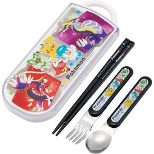 Pokémon: Cutlery Set - Scarlet and Violet [Skater] 