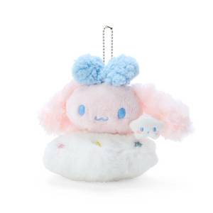 Sanrio Plush: Cinnamon & Poron and Cloud Brothers - Cinnamoroll (Poron) Mascot Holder (Limited Edition) [Sanrio]
