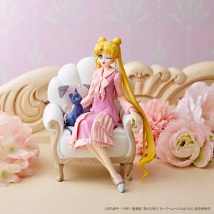 Ichiban Kuji (A Prize): Pretty Guardians Sailor Moon Cosmos the Movie - Usagi & Luna (Antique Style) [2da Mano]
