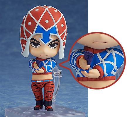 Nendoroid 1356: JoJo's Bizarre Adventure Golden Wind - Guido Mista & Sex Pistols(Limited +Bonus) Reissue [Medicos Entertainment]