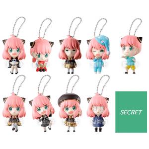 Shokugan: SPY×FAMILY Mascot ~Anya Collection~ 10 Pcs/Box (Candy Toy) [Bandai]