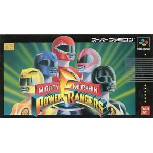 Mighty Morphin Power Rangers [SFC - Used Good Condition]