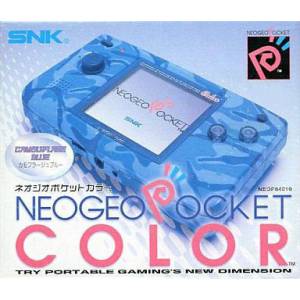 Neo Geo Pocket Color Camouflage Blue (NEOP64010) [Used Good Condition]