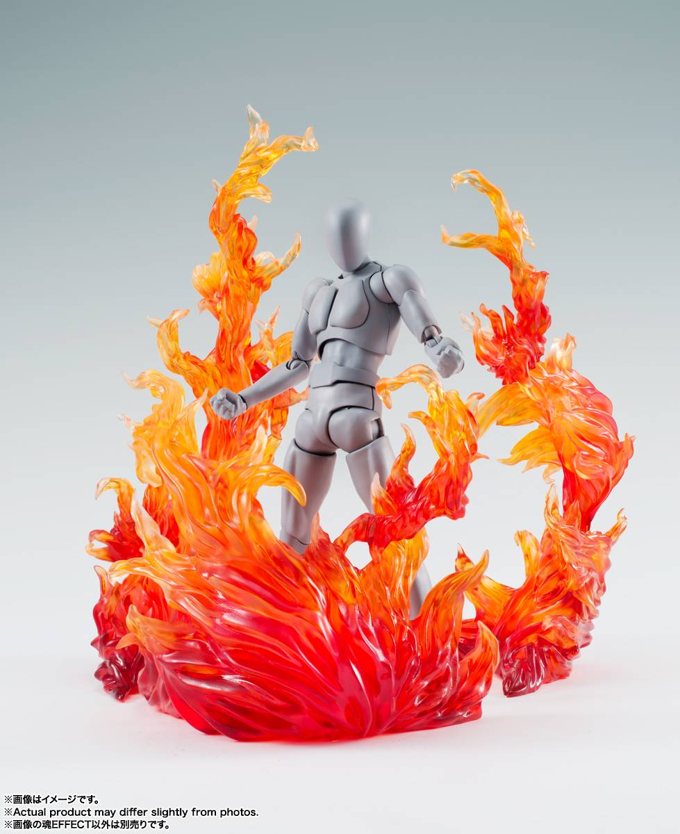Tamashii Effect Series: Burning Flame Red Ver. (For S.H Figuarts) (Reissue) [Bandai Spirits]