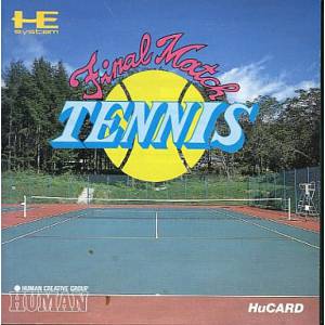 Final Match Tennis [PCE - used good condition]