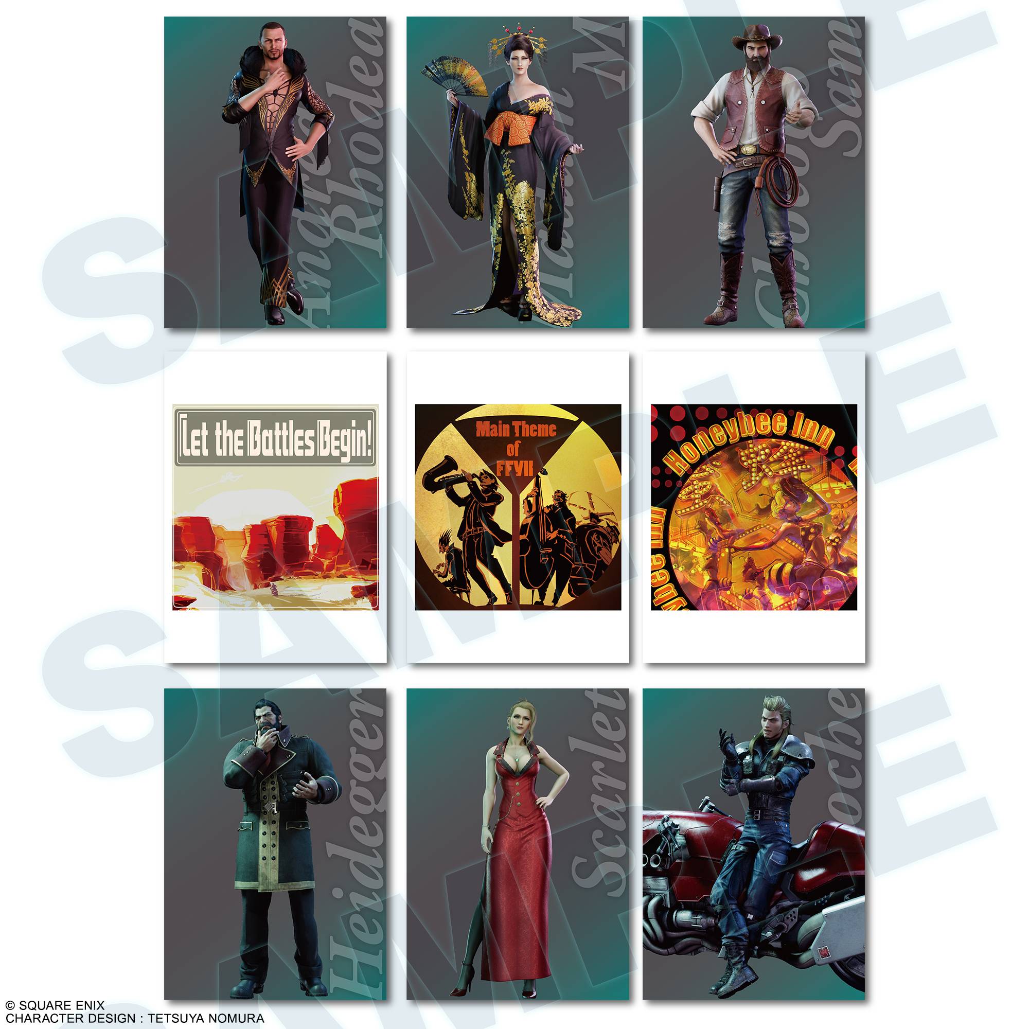 FINAL FANTASY VII: Anniversary Art Museum - Digital Card