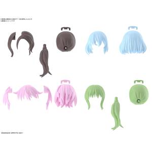 30 Minutes Missions: Optional Hairstyle Parts Vol. 9 (Set of 4 Hairstyles) (Plastic Model) [Bandai Spirits]