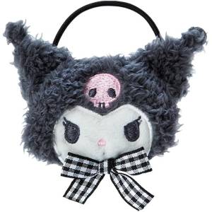 Hair tie: Face shaped - Kuromi [Sanrio]