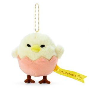 Sanrio Plush: Gudetama 10th Anniversary - Shakipiyo Mascot Holder (Limited Edition) [Sanrio]