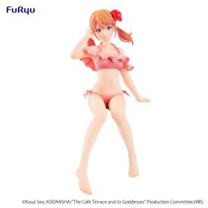 Noodle Stopper Figure: The Cafe Terrace and Its Goddesses - Tsukishima Riho (2nd Hand Prize Figure) [FuRyu]