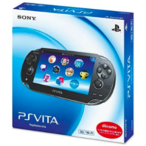 PlayStation Vita - Crystal Black - 3G / Wi-Fi (PCH-1100 AB01) [Used Good Condition]