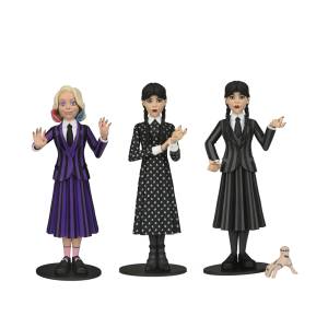 Toony Terrors: The Addams Family - Wednesday 3 types Set - Stylized 6 Inch Figure [Neca]