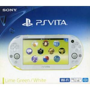 PlayStation Vita Slim - Lime Green & White - Wi-Fi (PCH-2000 ZA13) [Used Good Condition]