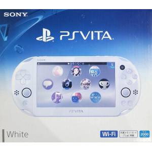PlayStation Vita Slim - White - Wi-Fi (PCH-2000 ZA12) [Used Good Condition]