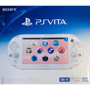 PlayStation Vita Slim - Light Pink & White - Wi-Fi (PCH-2000 ZA19) [Used Good Condition]