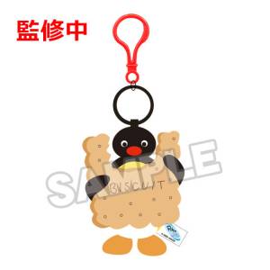 Pingu: Fluffy Mascot Keychain - Cookie [GoodSmile Moment]