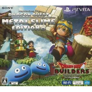 PlayStation Vita Slim - Dragon Quest Metal Slime Edition - Wi-Fi (PCHJ-10028) [Used Good Condition]