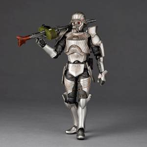 KT Project / Revoltech: Kerberos Panzer Jäger - Protect Gear - Sonderplattenpanzer 34 Deep, Silver Ver. (Limited) [Kaiyodo]