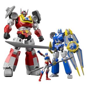 Super Mini-Pla: Machine Robo Revenge of Cronos - Baikanfu & Kenryu & Rom Stol (Limited Candy Toy + Reissue) [Bandai]