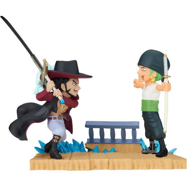 ONE PIECE WORLD COLLECTABLE FIGURE LOG STORIES-MONKEY.D.LUFFY & NAMI-, ONE  PIECE