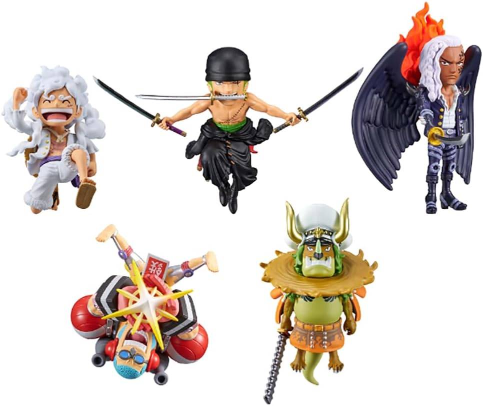One Piece: World Collectable Figure - Wano kuni Onigashima Edition 11 - 5 figures set (Banpresto) [2nd Hand]