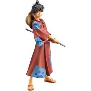 DXF Figure The Grandline Men Wano Kuni (Vol.1) - One Piece - Monkey D. Luffy (Banpresto) [2nd Hand]