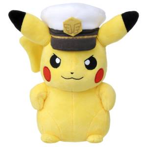 Pokemon Plush: Captain Pikachu (Limited Edition) [Takara Tomy]