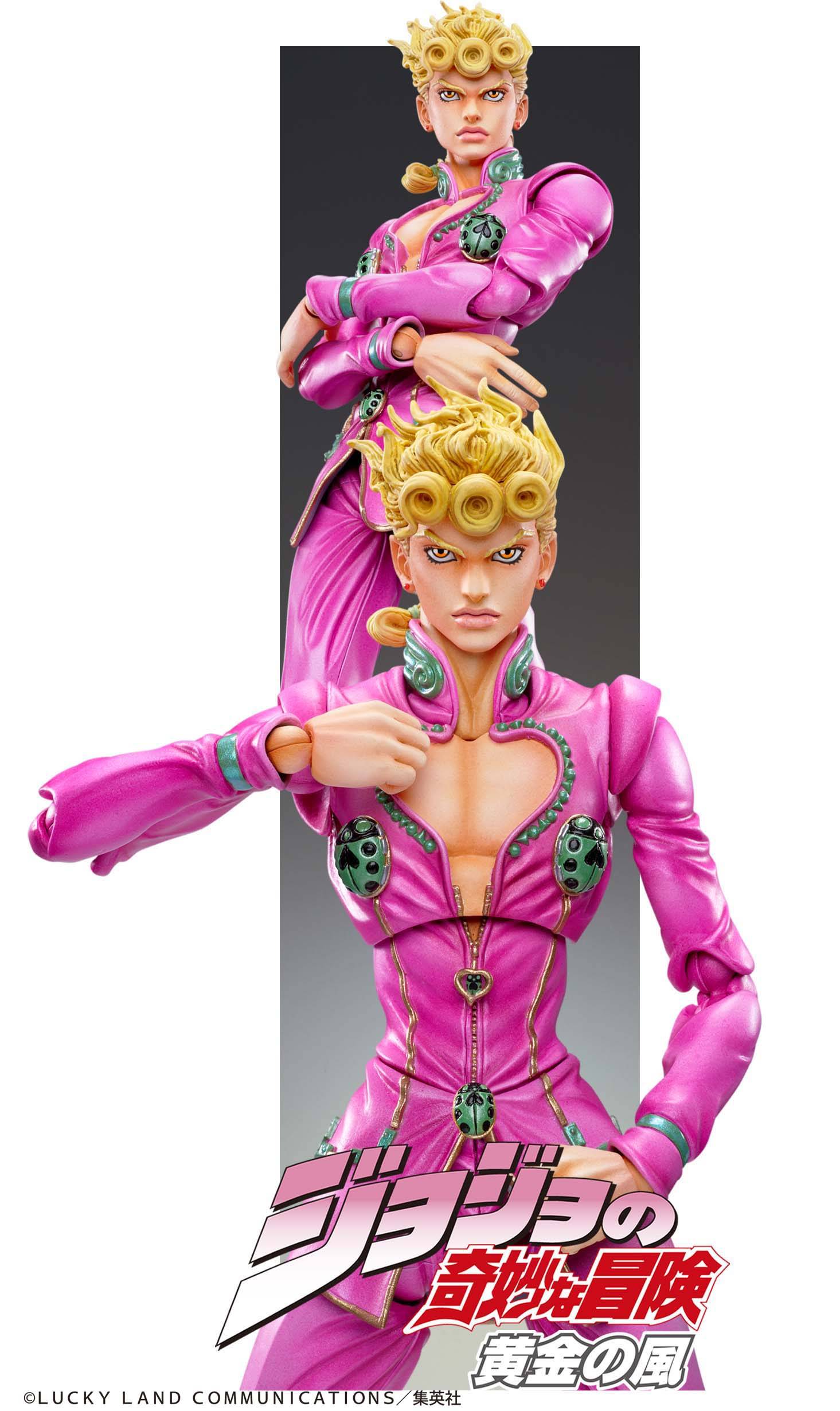 コミック・アニメ Giorno Giovanna SUPER ACTION STATUE JoJo's Bizarre Adventure Super Action Statue Giorno Giovanna