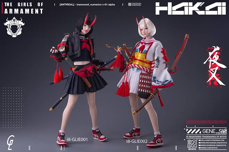 i8toys i8-GLIE002夜叉大神莉月彩1/6 RIRUA OOKAMI I8TOYS x Gharliera: The Girls Of Armament - I8-GLIE002 Rirua