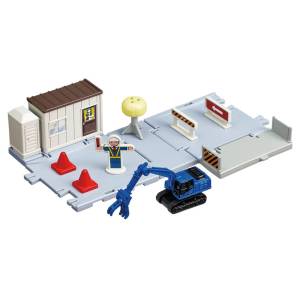 Tomica Town : Dororo Construction Site (with Tomica & Scene Parts) [Takara Tomy]
