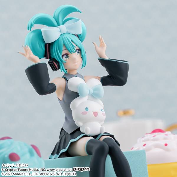 Premium Chokonose Figure: Hatsune Miku x Cinnamoroll (Prize Figure ...