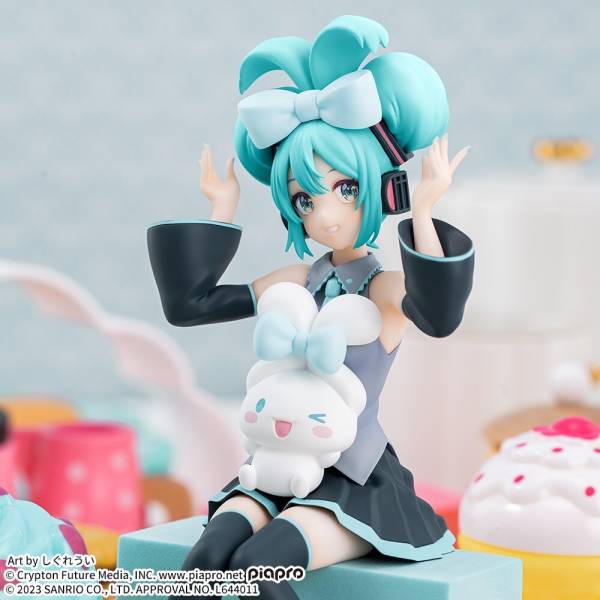 Premium Chokonose Figure: Hatsune Miku x Cinnamoroll (Prize Figure ...