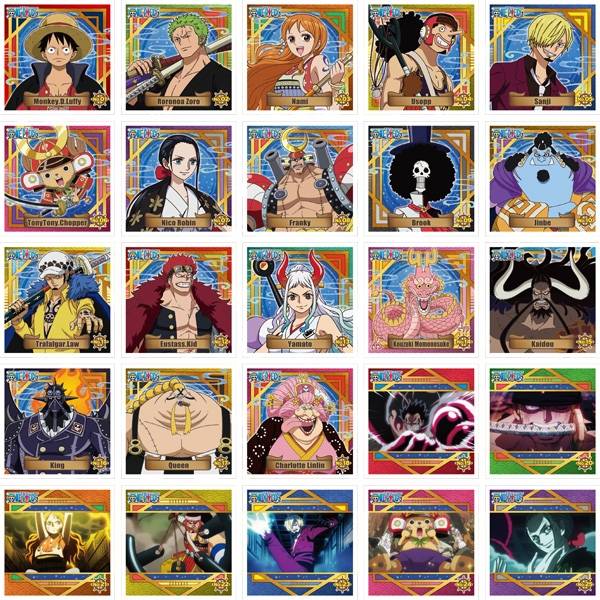 One Piece: Seal Collection - Wano Country (20 Packs/Box) | Nin-Nin-Game.com