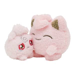 Pokemon Plush: Buruburu...Mugyu! - Nakibeso Igglybuff & Jigglypuff [The Pokémon Company]